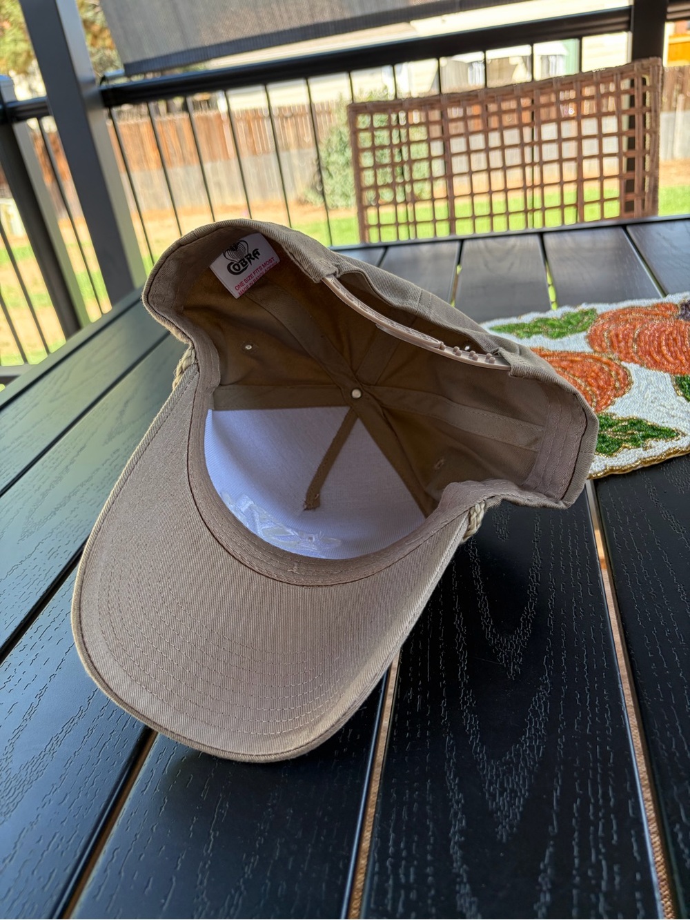 The Ryl Co. Men's Tan Rope snapback - Picture 3 of 4